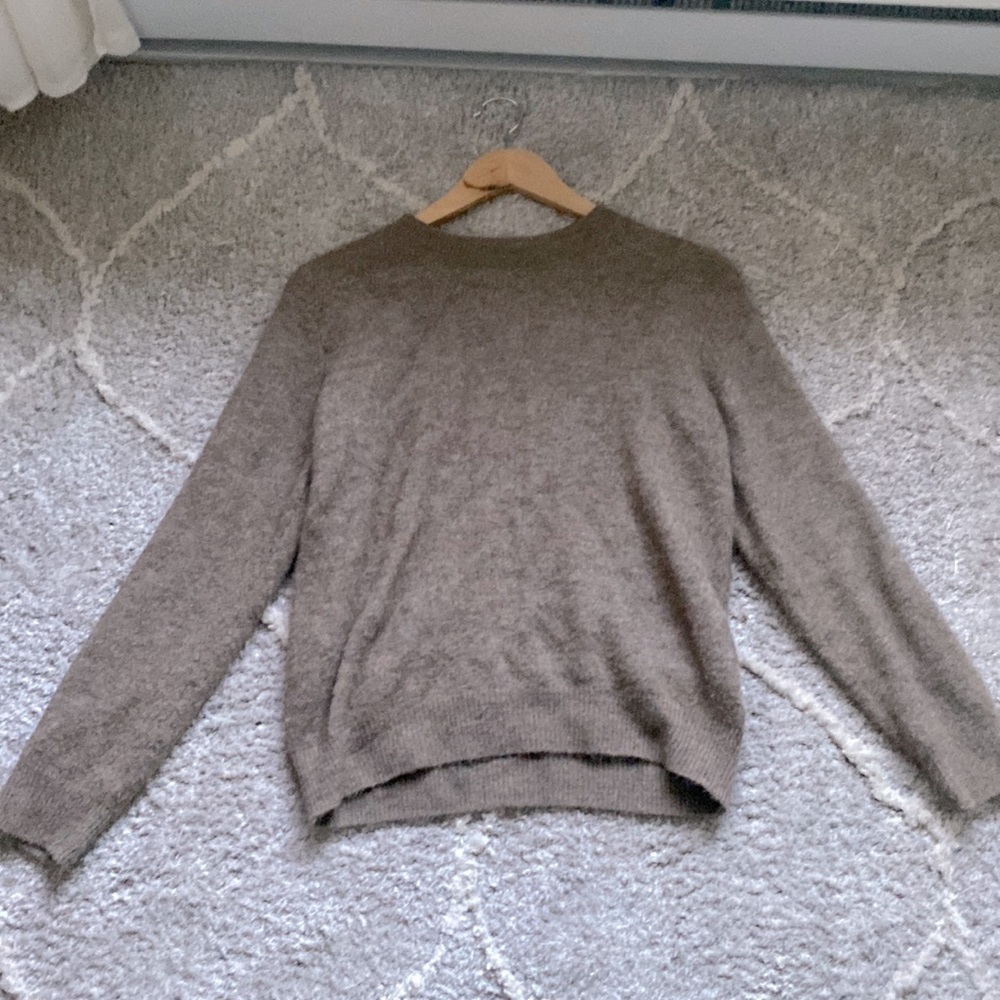 Light brown fluffy sweater from H&M size S
